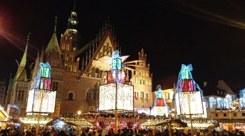 Vánoční trhy Wroclaw