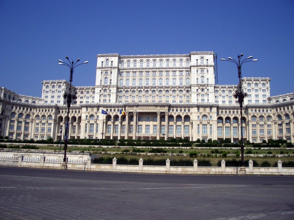 Palác parlamentu, Bukurešť