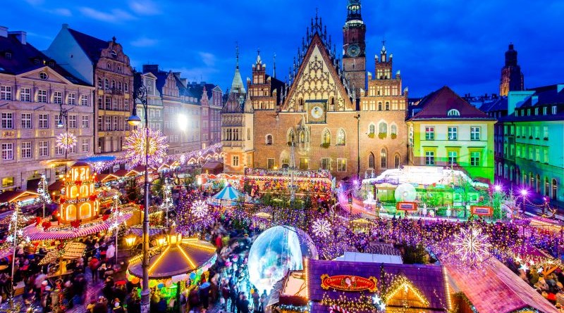 Vánoční trhy Wroclaw