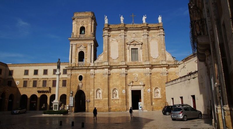 Katedrála v Brindisi, Apulie, Itálie
